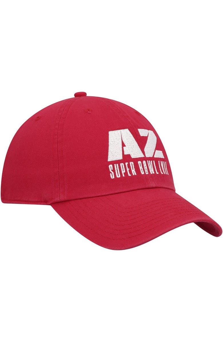 '47 Men's '47 Red Super Bowl LVII Script Clean Up Adjustable Hat, Alternate, color, 