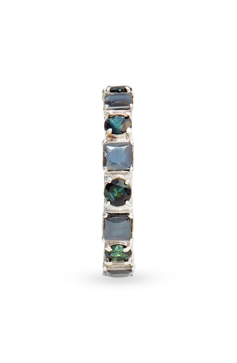 Armenta New World Hematite & Tourmaline Stacking Ring, Alternate, color, 