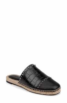 L'AGENCE Helenor Croc Embossed Mule
