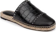 L'AGENCE Helenor Croc Embossed Mule