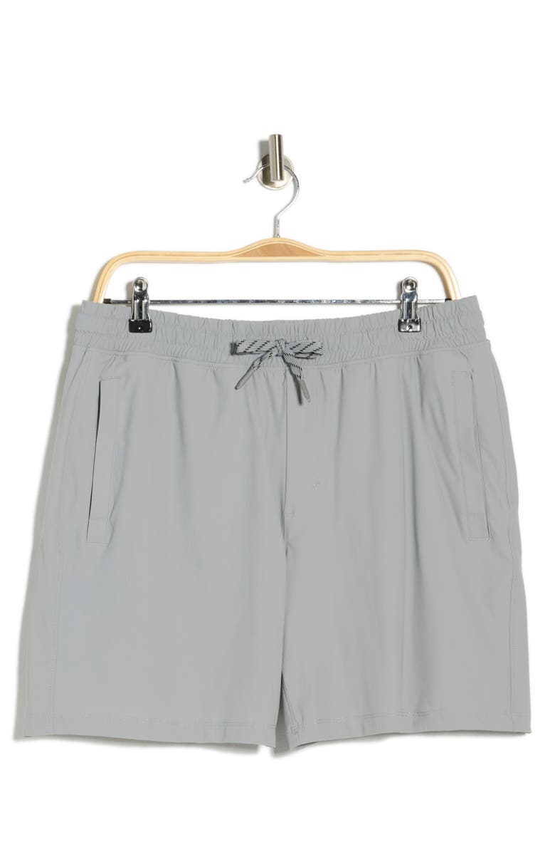 90 DEGREE BY REFLEX Warp Vortex 7-Inch Shorts, Alternate, color, Weathervane