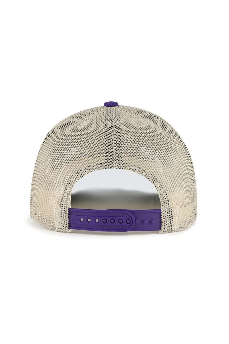 Men's '47  Purple LSU Tigers Pomona Mesh Hitch Adjustable Trucker Hat, Alternate, color, Purple