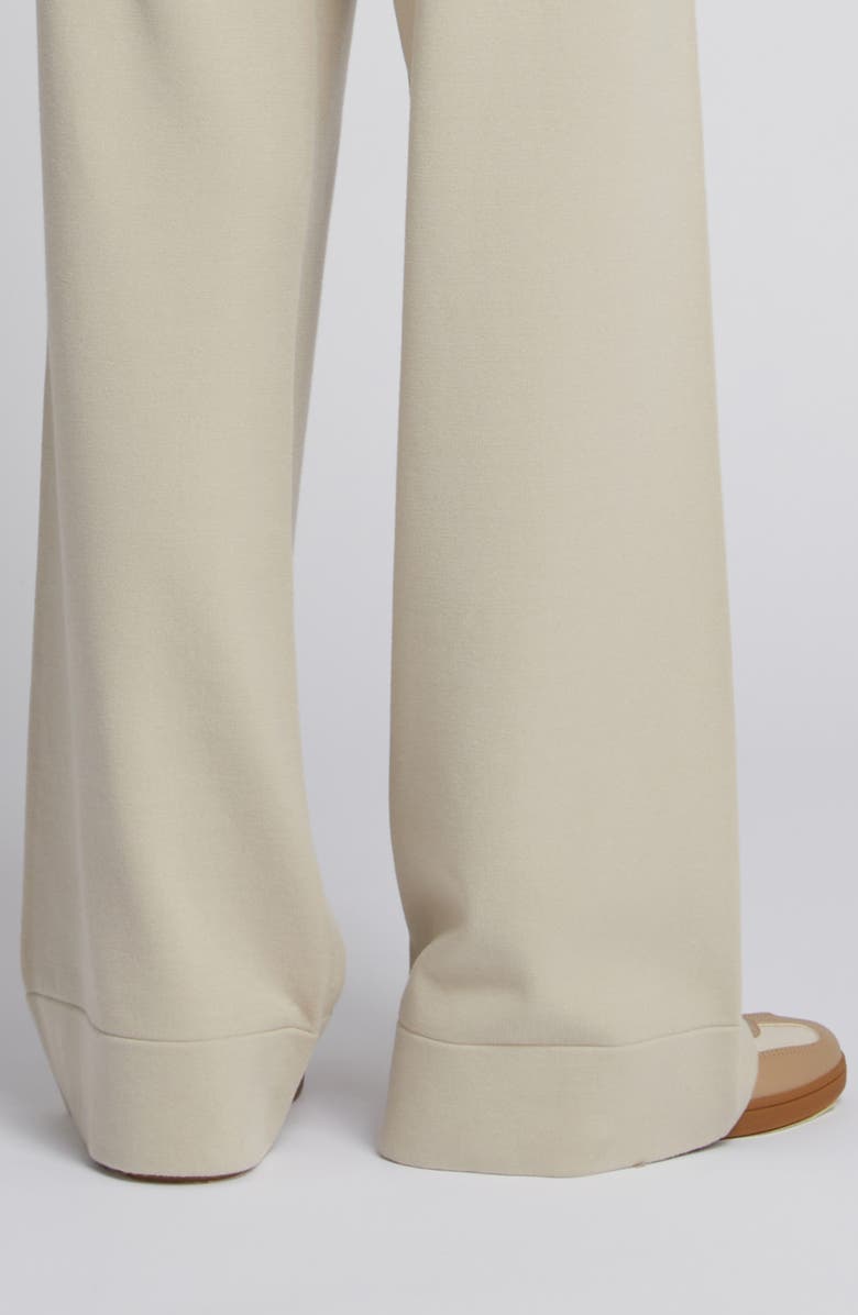 MM by Max Mara Rum Wide Leg Pants, Alternate, color, Ivory