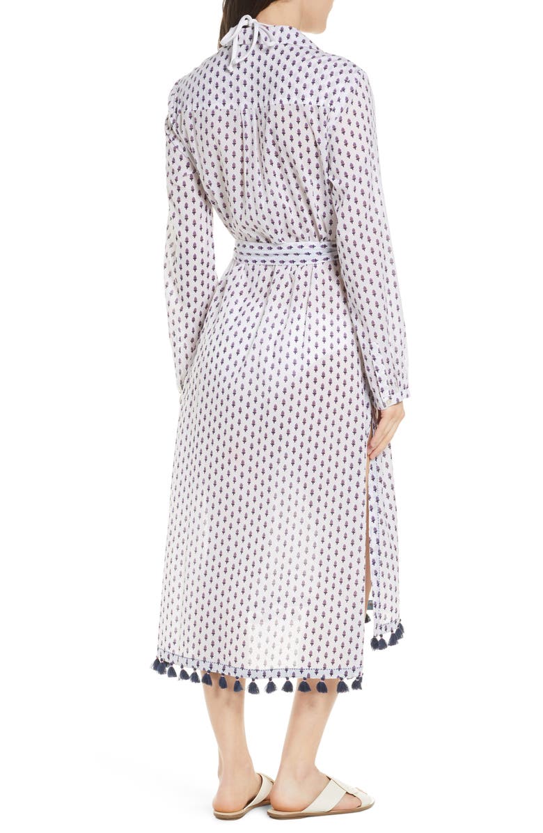 Roller Rabbit Pema Denae Kurta Cover-Up Shirtdress, Alternate, color,