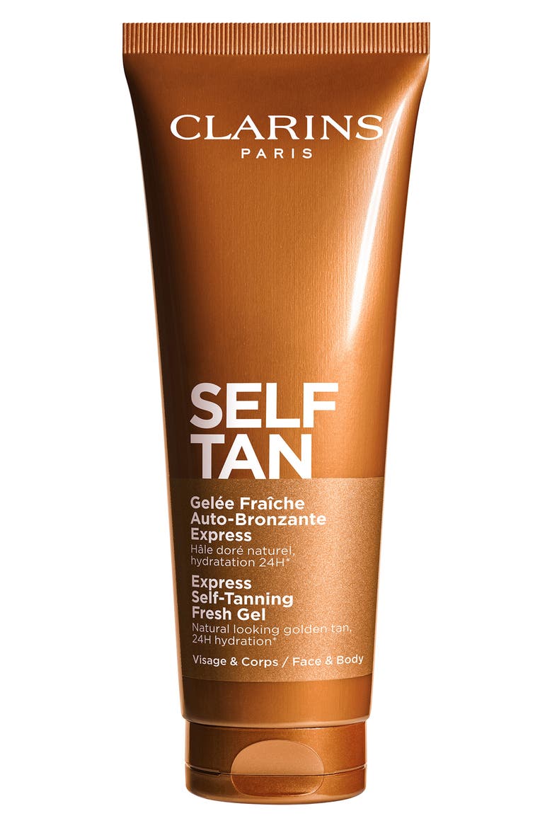 Self-Tanning Gel Face & Body Tanner, Main, color, NO COLOR