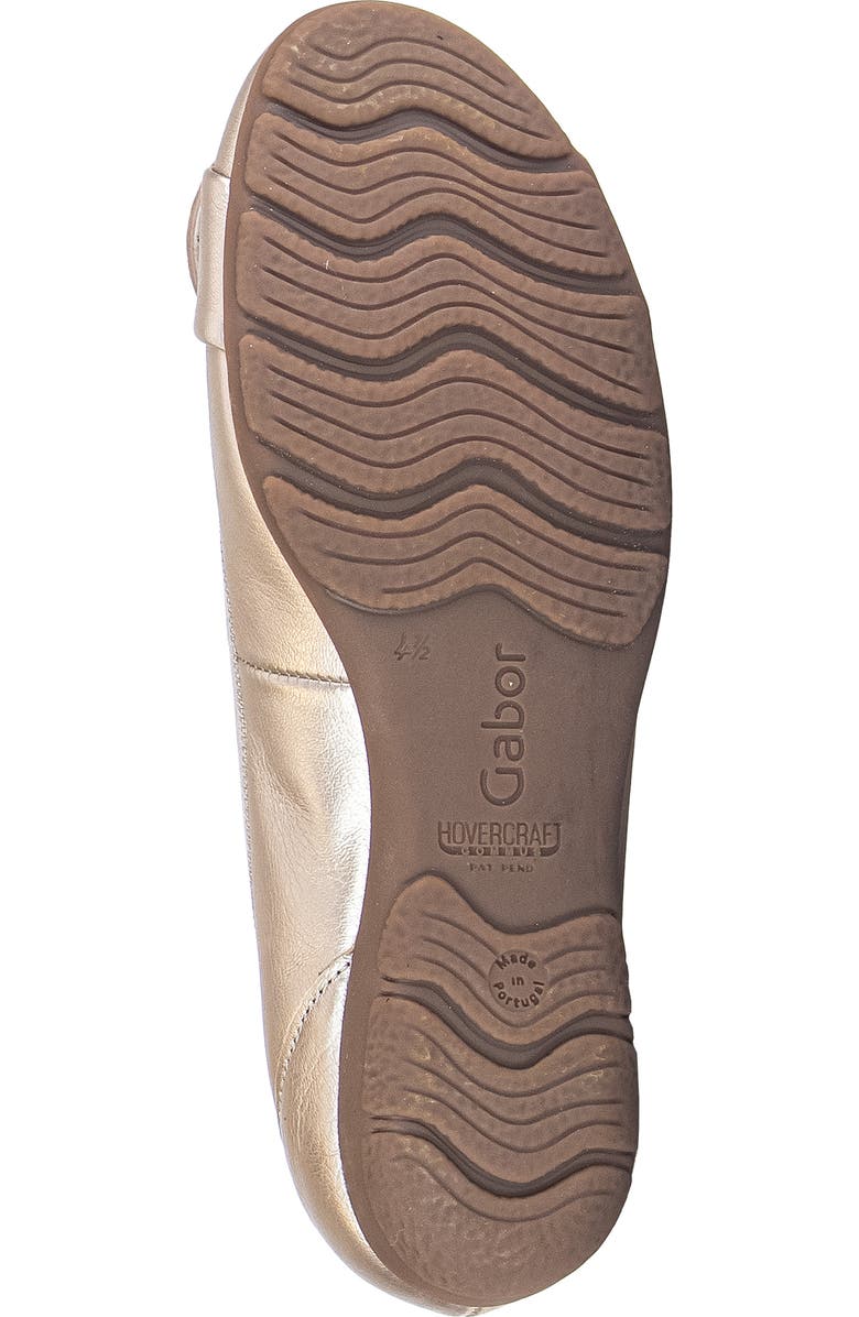 Gabor Buckled Flat, Alternate, color, Puder