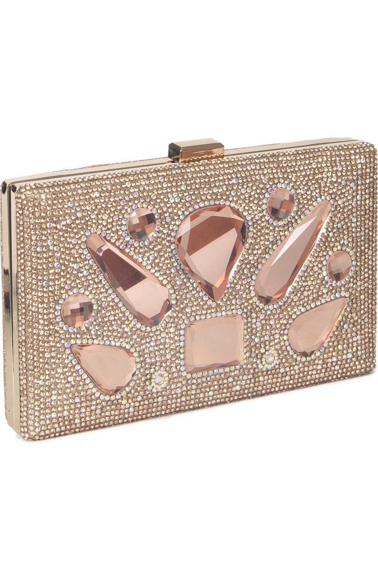 Lauren Lorraine Sheena Clutch, Alternate, color, Rose Gold