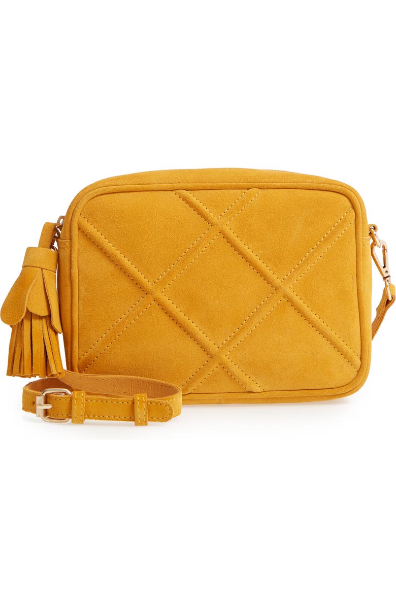 Leith Quilted Leather Crossbody Bag, Main, color,