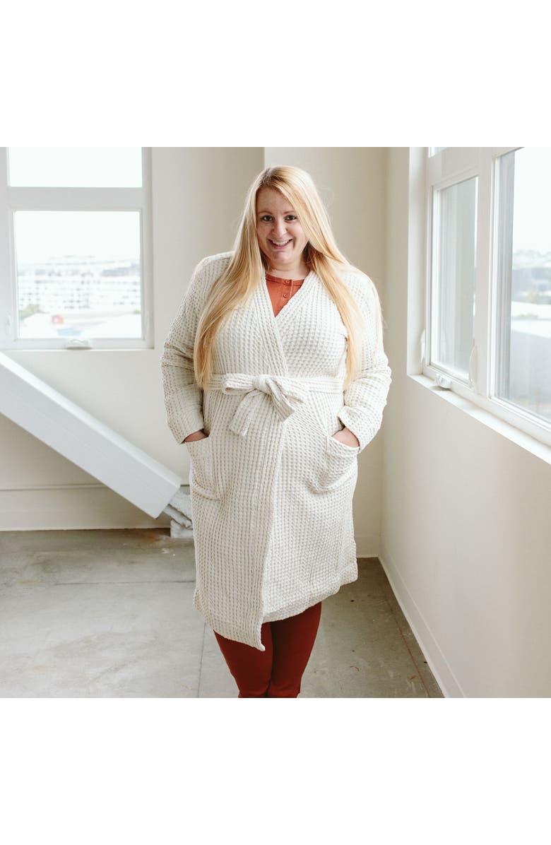 goumikids Goumi You'll Live In Mom Robe Waffle, Alternate, color, 