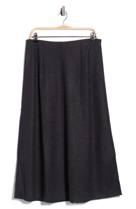 Wool Jersey Maxi Skirt