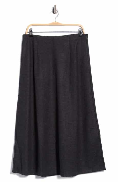 Wool Jersey Maxi Skirt