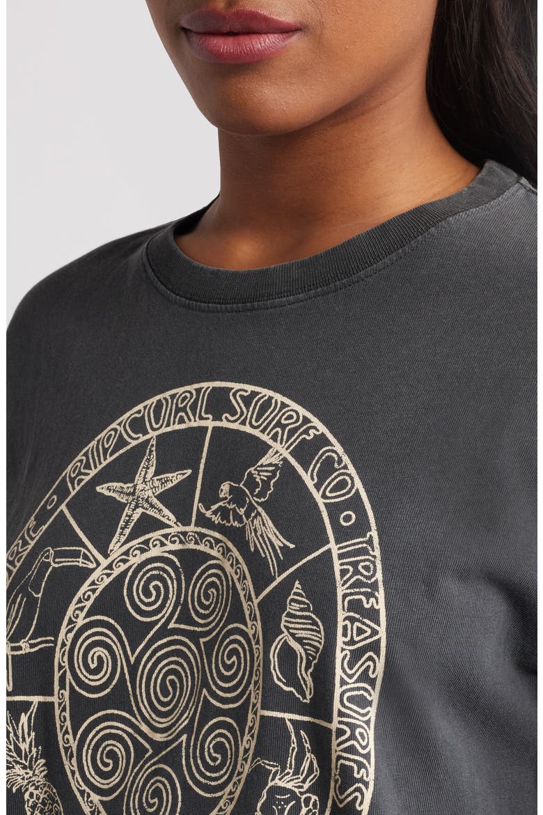 Souvenirs Heritage Graphic T-Shirt, Alternate, color, WASHED BLACK